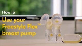 Abpumpen mit der Freestyle Flex von Medela [upl. by Jordana38]