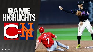 Reds vs Mets Game Highlights 9624  MLB Highlights [upl. by Etnohc]