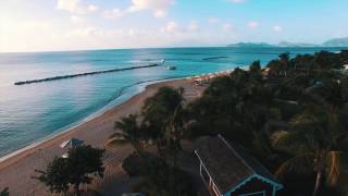 Luxury Beach Cabana in Nevis  Four Seasons Resort Nevis [upl. by Havot]