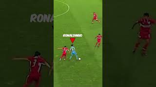 RONALDINHO Dribbling SKILLS 🤯 [upl. by Nudd]