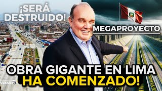 ¡ARRASARÁ con Todo La transformación de 🇵🇪Lima ha comenzado megaproyecto Vía Expresa Sur [upl. by Ennairam]