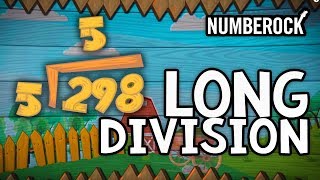 Long Division Song  1DIgit Divisors  3rd Grade amp 4th Grade [upl. by Gunthar]