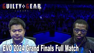 EVO 2024 Guilty Gear Strive Grand Finals tatuma vs Nitro Full Match [upl. by Nnyltiak197]