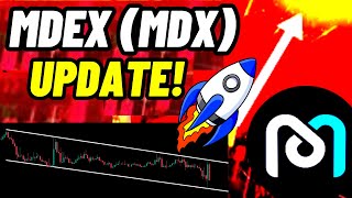 Mdex MDX Crypto Coin Update [upl. by Akinej424]