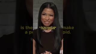 NICKI MINAJ REACTION WHEN ASKED WHAT WILL BE HER ACTION IF SHES BEEN CHEATED ON 🌟🌟🌟 [upl. by Oettam374]