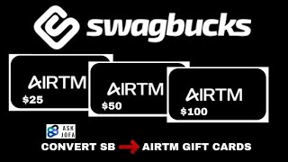 How to withdraw from SWAGBUCKS to your AIRTM Account earnmoneyonline earningtricks freecash [upl. by Huda]