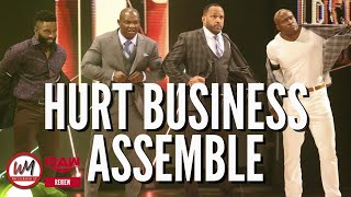 The Hurt Business Attack Retribution  WWE Raw Review September 14 2020  WrestleManiac UK [upl. by Aicaca]