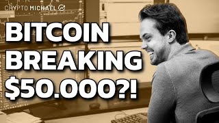 Bitcoin Breaking to 50K  CryptoMichNL [upl. by Gower]