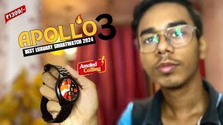 FireBoltt Apollo 3 Unboxing amp Review⚡️143”inch’s Amoled Display  Best Smartwatch2024 Under 1399 [upl. by Let]