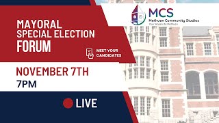 Special Election Mayoral Forum [upl. by Hall]