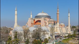 Istanbul 🇹🇷near Hagia Sophia Grand Mosque UHD 4K 🎥 part 2 [upl. by Neelrac]