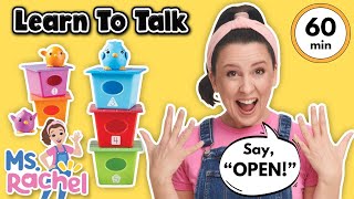 Learn To Talk with Ms Rachel  Toddler Learning Video  Learn Colors Numbers Emotions amp Feelings [upl. by Anirtep104]