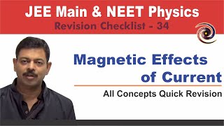 Magnetic Effects of Current  Revision Checklist 34 for JEE Main amp NEET Physics [upl. by Cheung96]