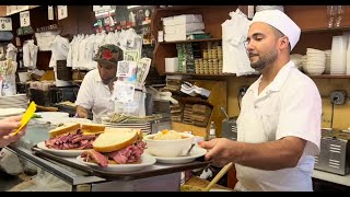 Katzs Deli New York City Mon Mar 18 2024 [upl. by Nairam359]