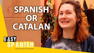 Do People in Barcelona Speak More Spanish or Catalan  Easy Spanish 256 [upl. by Rawna766]