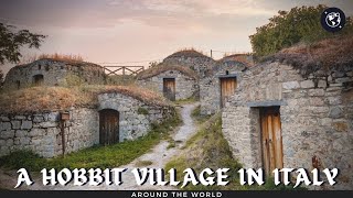 Parco Dei Plenti In Pietragalla  A Wonderful Hobbit Village In Italy  Around The World [upl. by Ylrrad760]