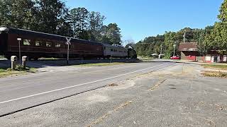 Southern 4501 leads train 350 in Rock Spring GA [upl. by Ednew]