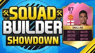 FIFA 17 SQUAD BUILDER SHOWDOWN FUTTIES CHRIS SMALLING The Sweatiest Centre Back On Fifa [upl. by Attezi]