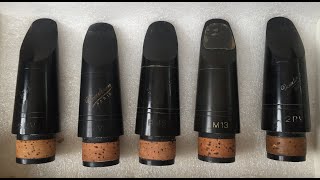 Vintage Vandoren Clarinet Mouthpieces Review [upl. by Lashar]