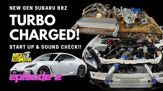 TURBO BRZ EP2  1ST START UP AND SOUND CHECK  THE FISRT TURBOCHARGED NEW GEN BRZ86 IN THE PH [upl. by Siouxie38]