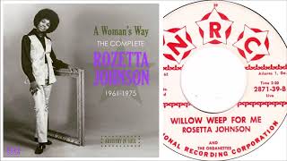 Willow Weep For Me  Rosetta Johnson amp The Organettes [upl. by Tabshey122]