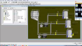 tutorial RSView32 parte 1FLV [upl. by Adnuhser]