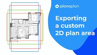 Planoplan Exporting a custom 2D plan area [upl. by Pompei]