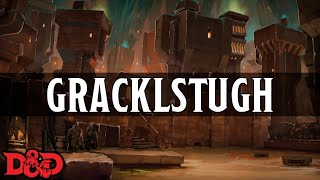 Gracklstugh the City of Blades  DampD Lore [upl. by Sherj733]