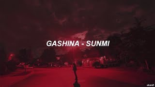 SUNMI  Gashina  Sub español [upl. by Truk528]