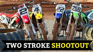 Whats the BEST 250 Two Stroke Dirt Bike  Throwback Two Stroke Garage Build Shootout [upl. by Teri]