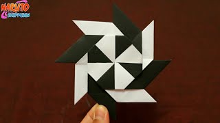 DIY  How To Make a Shuriken From Paper  Naruto Shuriken  Origami Ninja Star [upl. by Valeta258]