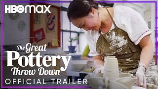 The Great Pottery Throw Down  Official Trailer  HBO Max [upl. by Yenroc]