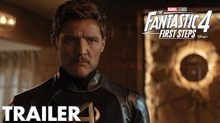 The Fantastic Four First Steps  First Trailer2025 Marvel Studio’s 4k concept [upl. by Ecinrev]