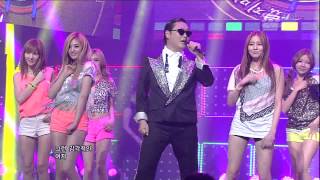 PSY0729SBS InkigayoGANGNAM STYLE 강남스타일 [upl. by Jezreel]