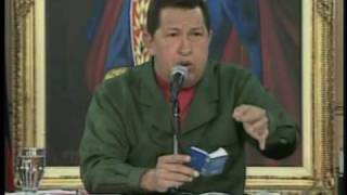 Chávez quotEl socialismo destruye al ser humanoquot [upl. by Ardnossac212]