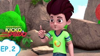 শিকারী মানুষ আক্রমণ  Adventures of Kicko amp Super Speedo  Moral stories for kids  Kids videos [upl. by Nainatrad]