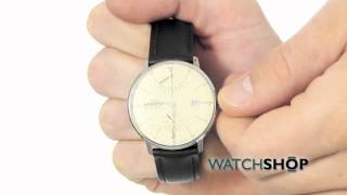 Junkers Mens Bauhaus Automatic Watch 60605 [upl. by Inama]