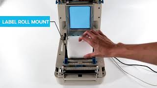 XPrinter XP 490B Thermal Printer  How to use Thermal Printer [upl. by Patin663]