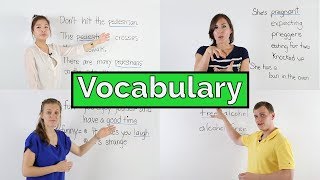 Learn English Vocabulary  Common Words and Meanings  21 Lessons [upl. by Ysdnil]