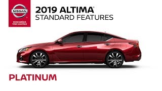 2019 Nissan Altima Platinum Walkaround amp Review [upl. by Annaeoj242]