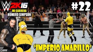 WWE 2K16 quotHomero y Roman Reigns Matan a KALISTOquot  Parte 22 [upl. by Yenots]