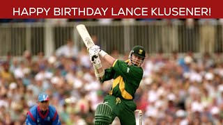 Happy birthday to Lance Klusenerfinest allrounder of South Africa [upl. by Namyac657]