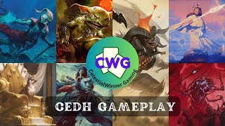 CEDH Gameplay ThrasiosYoshimaru vs KrarkSakashima vs Rakdos vs Heliod [upl. by Jeannette]