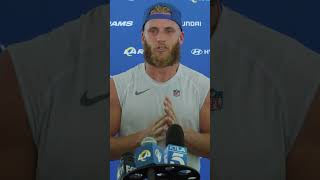 Cooper Kupp talks about feeling good heading into Week 1 💪 rams cooperkupp shorts [upl. by Notnats]