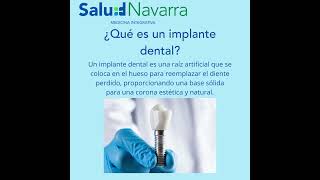 🦷 Especialistas en Implantología Dental 🦷 saludnavarra sonrisabynovasmile cuidadodental dentista [upl. by Orimar]