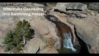 Paradise Falls Bighorn Mountains Wyoming [upl. by Etaner]