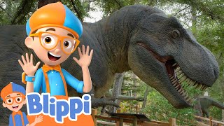 Blippi Explores The Dinosaur Natural History Museum  Educational Videos for Kids  Blippi Wonders [upl. by Gainor328]