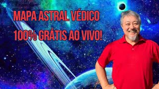 Seu Mapa Astral Védico Grátis ao VIVO 181023 [upl. by Marrin]