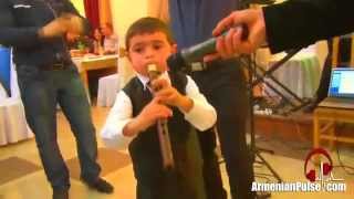 Armenian Kid Playing Duduk [upl. by Sigler]