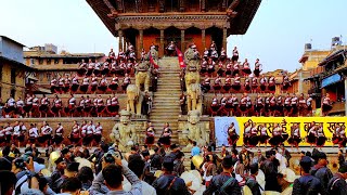 100 Beautiful Newar Dancers  100 Dhime  Bhaktapur  Experience Dhime like never before  2080 [upl. by Tadeas]